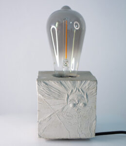 Seasons studio monstro concrete table lamp