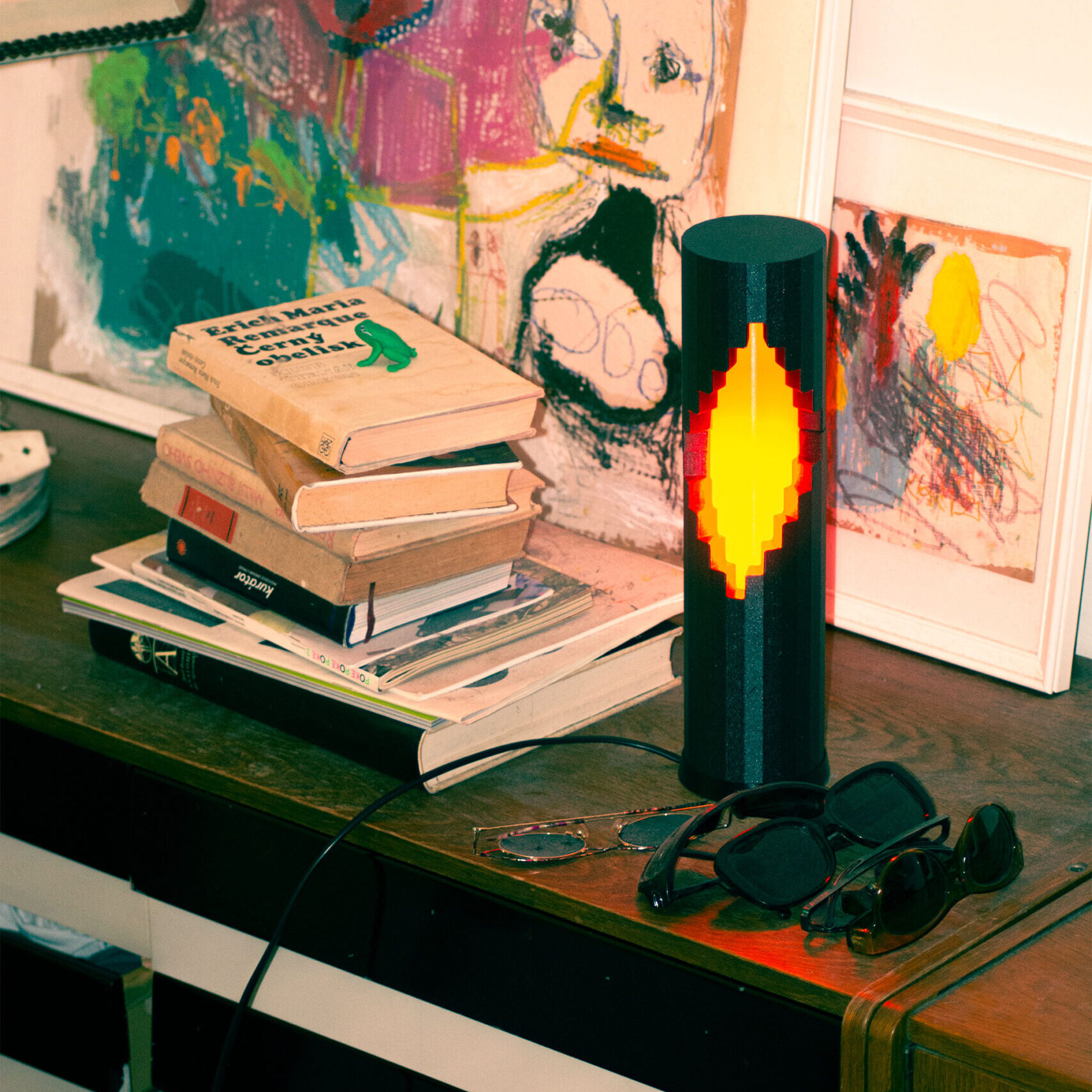 Scalae 2.0 Stardust 3D printed table lamp studio monstro