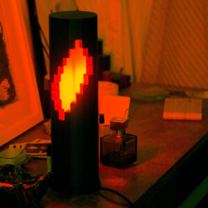 Scalae 2.0 Stardust interactive 3D printed table lamp
