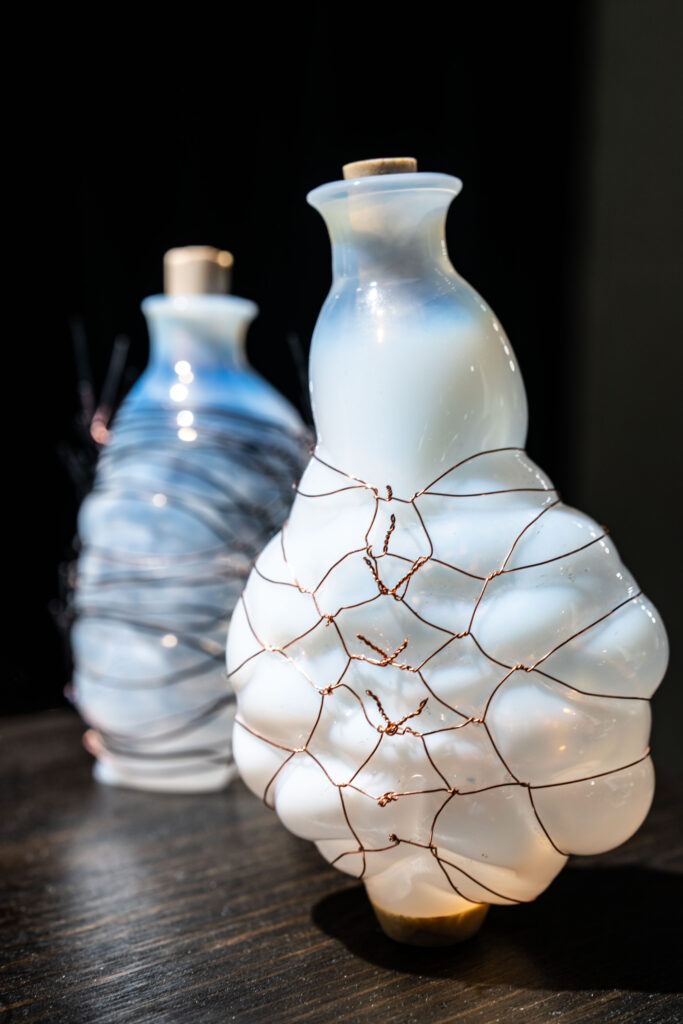 klára Skala would you still love me if i was a worm? set of glass flacons
